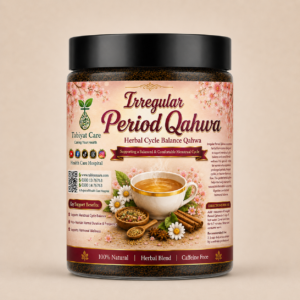 Irregular Period Qahwa by TabiyatCare for women’s menstrual wellness support