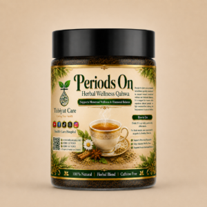 Periods On Qahwa by TabiyatCare for menstrual wellness and balance support
